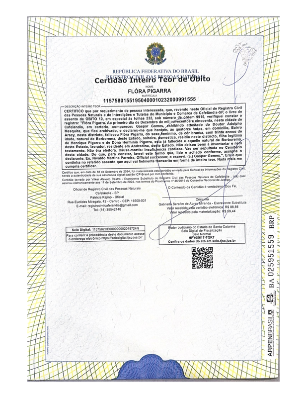 REPÚBLICA FEDERATIVA DO BRASIL