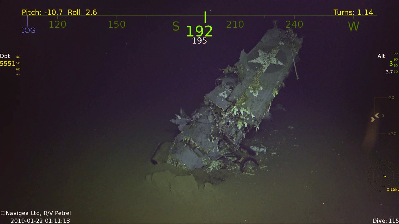 Restos de una aeronave