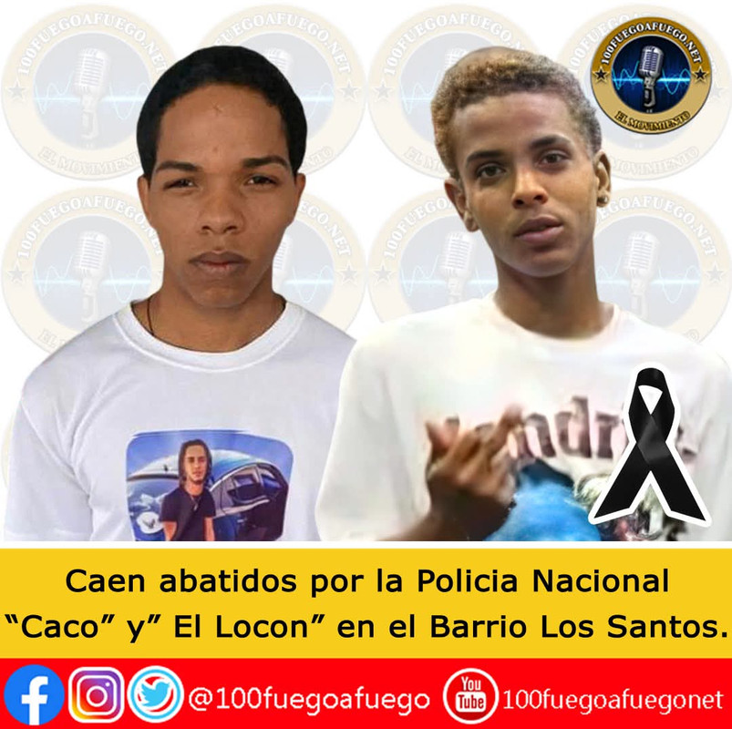 Operativo policial en Barrio Los Santos