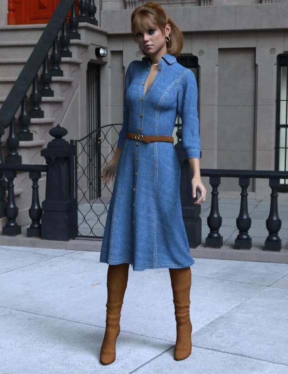 dForce Kendall Outfit for Genesis 9