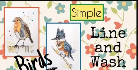 Skillshare - SIMPLE LINE & WASH : BIRDS