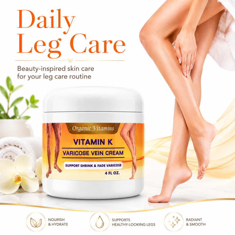 Vitamin K Cream Spider Varicose Veins Scars Rosacea Capillaries