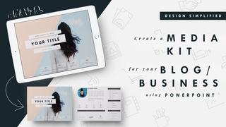 Design Simplified Create a Media Kit for Your Blog, Business or Product