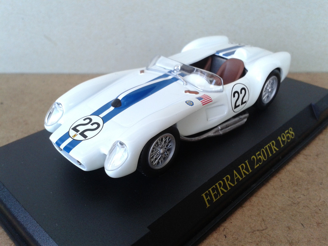 1958 Ferrari 250 Testa Rossa, Ed Hugus, 7º 24 H Le Mans y 4º en 