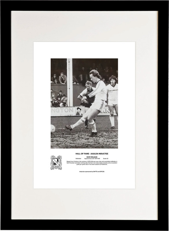 HOF Frame Mock Up Dave Mclean