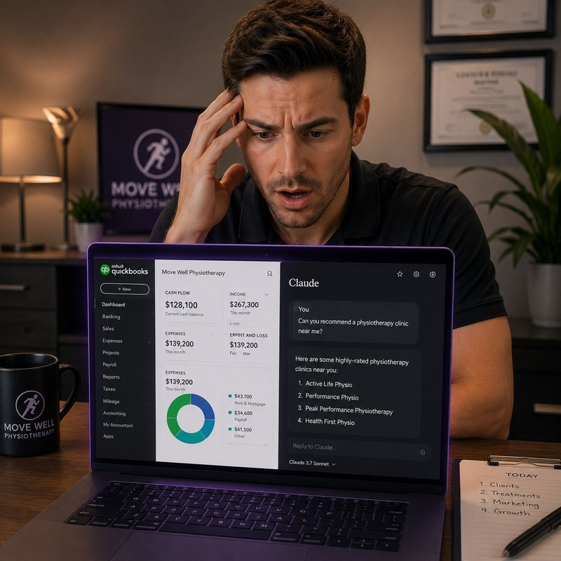 Claude for Small Business AI citations 2026 Brave Search visibility QuickBooks