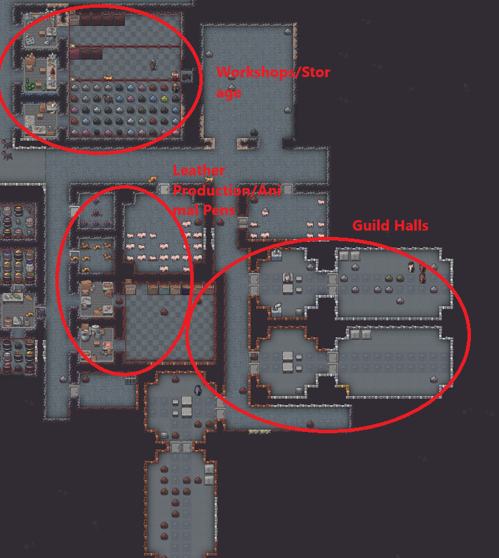 Lvl 40 Animal Pens-Guilds