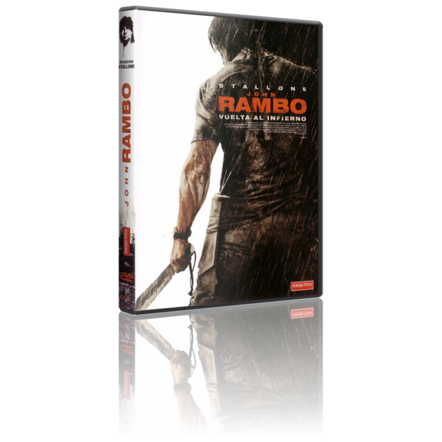 Portada - John Rambo [Ed.Esp] [2xDVD9 Full] [Pal] [Cast/Ing/Cat] [Sub:Varios] [Acción] [2008]