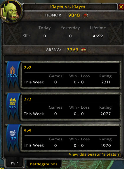 war pvp arena