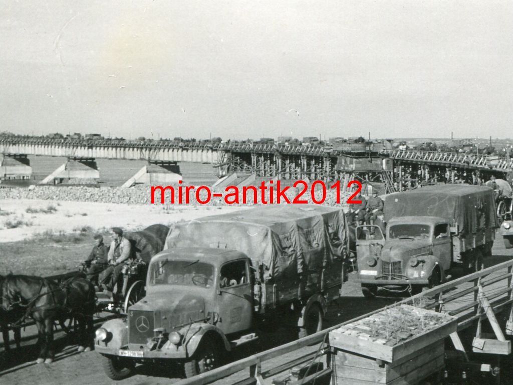 LKW, Rundstedt Brücke, Rückzug aus Krementschuk,