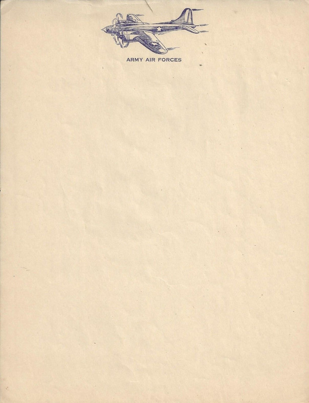 Folio ( Air Forces Army - Bombardero B-17 ) - 01a