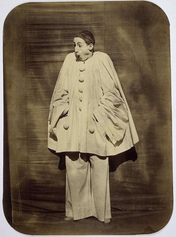 Nadar-Pierrot-Surprised-1854-55