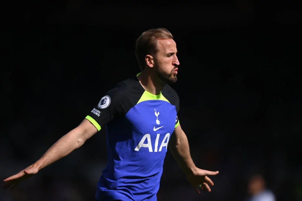 Harry Kane with Tottenham