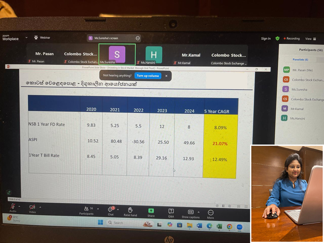 CT CLSA Asset Management Joins Unit Trust Awareness Session with CSE Negombo