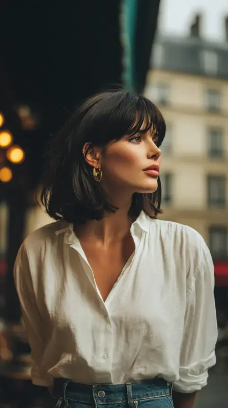 Effortlessly Parisian: The Alluring Bob - Bob Hairstyles for Fine Hair