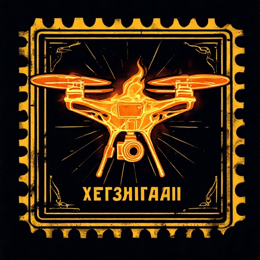 Postal-stamp-style-art-of-a-fl-23