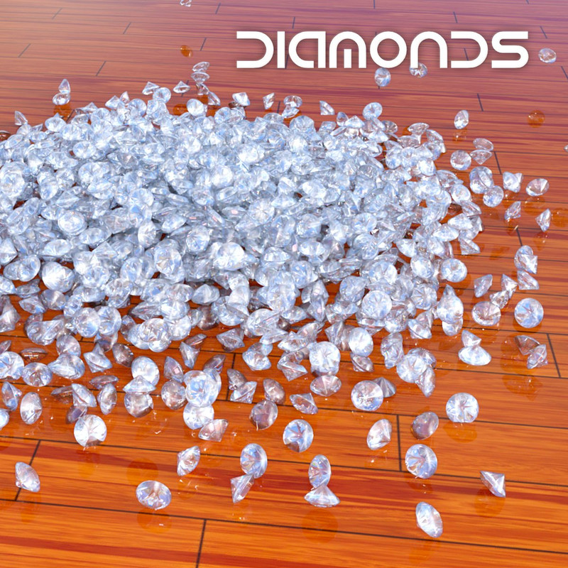 Diamonds Everywhere For Daz Studio