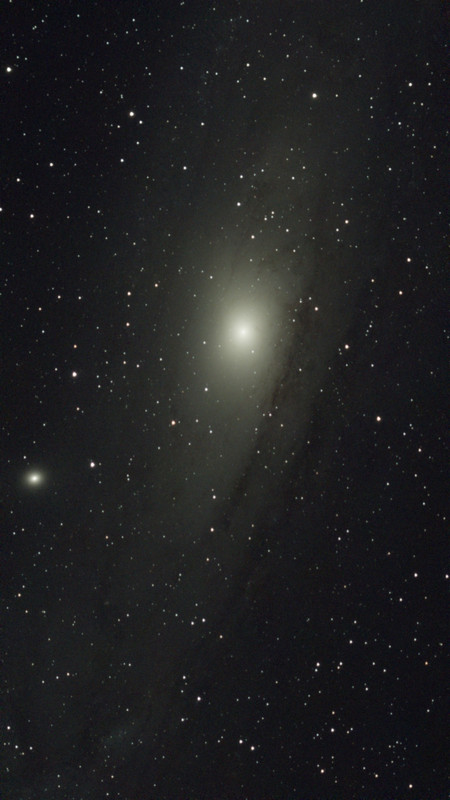 M 31 Galaxie d'Andromède le 29 septembre 2024 à 5h29 au Houlme pose de 30 minutes