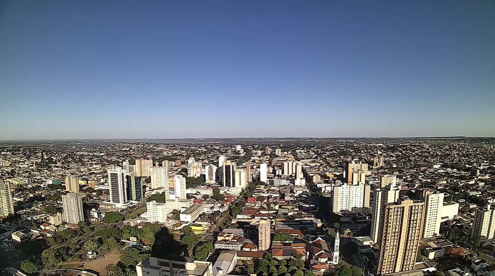 Campo Grande nesta manhã de sábado