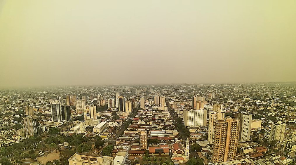 Campo Grande nesta manhã de quinta-feira