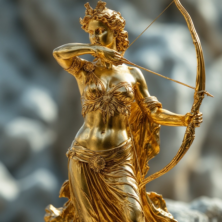 A-Gold-sculpture-naked-full-bo-3
