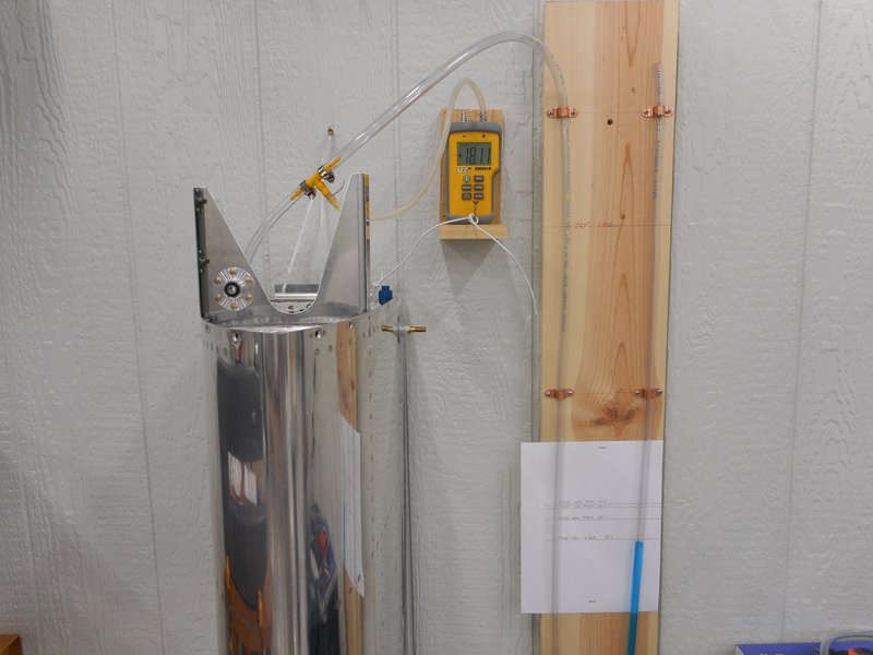 Tank Testing Manometer Leak Testing Fuel Tanks | Van's Air Force