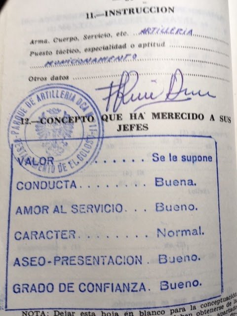 Valor... Se le supone