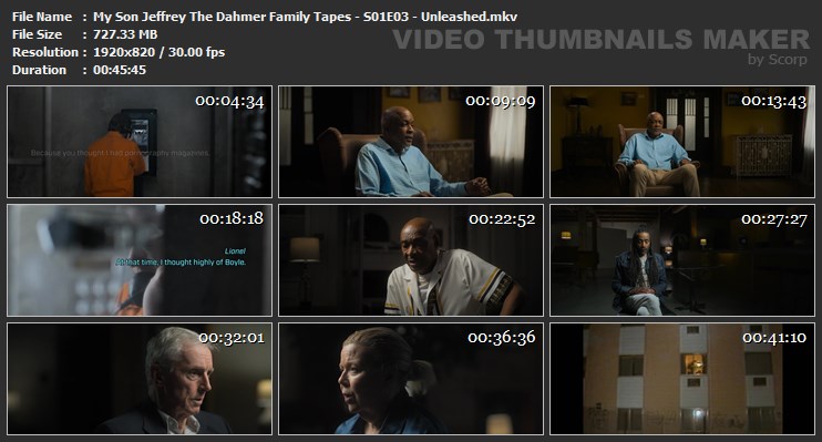 My Son Jeffrey The Dahmer Family Tapes - S01E03 - Unleashed.mkv