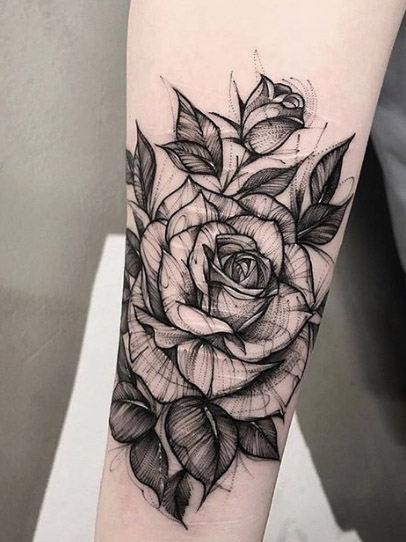 Black-and-white-flower-tattoo 512235 (51)