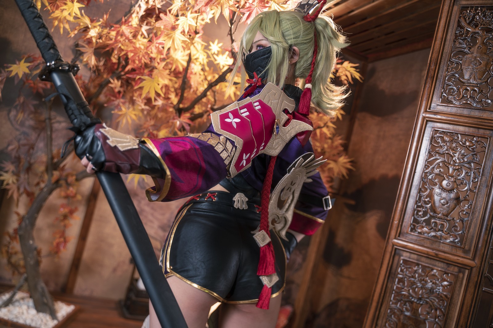 Seya-狮砸 – 久岐忍 克洛琳德 凌华 Cosplay 合集（21P-208.1MB）插图5