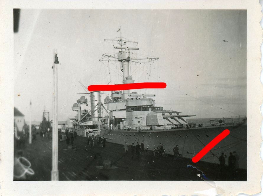 Kreuzer Königsberg KM Marine Foto