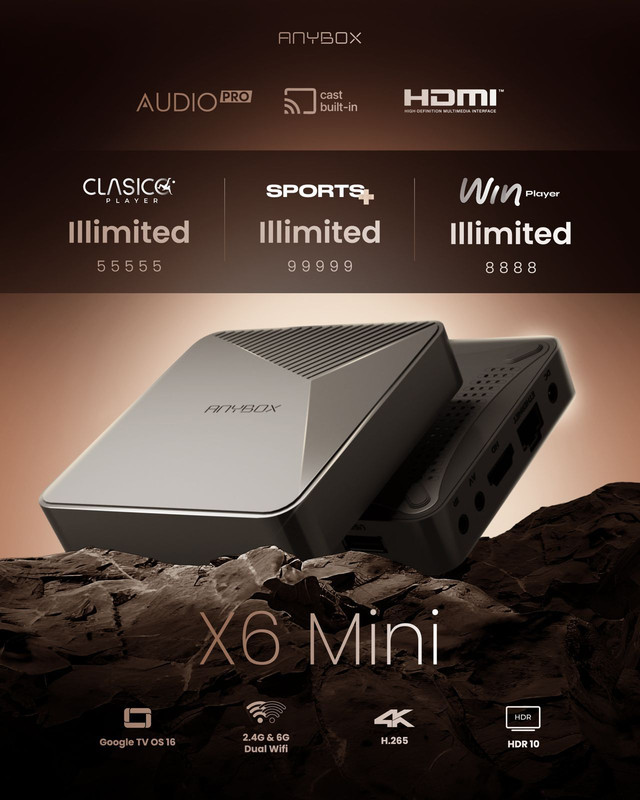 Anybox X6 Mini AI TV Box - مصغر 2
