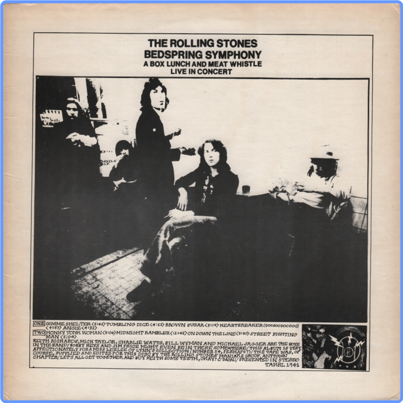 The Rolling Stones - Bedspring Symphony (LP, HD 24Bit, 1974) FLAC LossLess