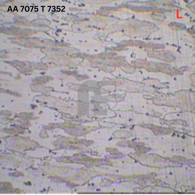 Aluminium alloy AA 7075 T 7352