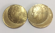 * ERRORES * dos monedas de 1 peseta año 1975*77 F643-FAF6-0-C93-4748-B898-A3-B692-AC8680