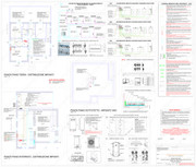 Tavola distribuzione impianto termico - idricosanitario