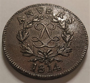 10 Céntimos - Luis XVIII / Sitio de Amberes, 1814 IMG-20211116-171028
