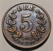 NORUEGA: 5 Ore, 1899 - Óscar II IMG-20191029-060651