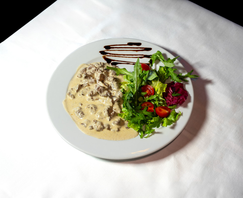 Straccetti al gorgonzola