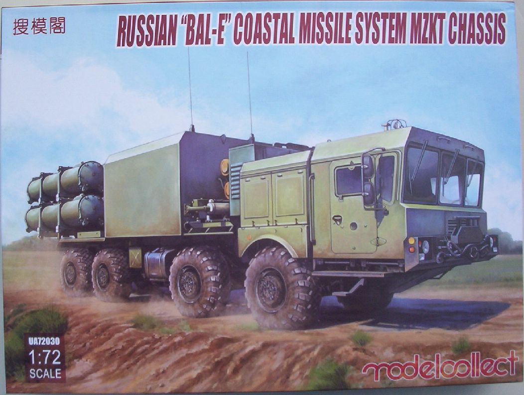 Modelcollect 72 Russian 'Bal-E' Coastal Missile System MZKT Chas