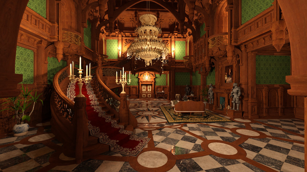 Dimitrescu Castle Hall