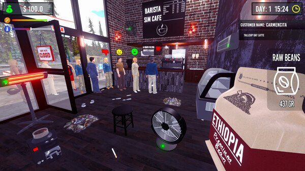 Barista Simulator Early Access