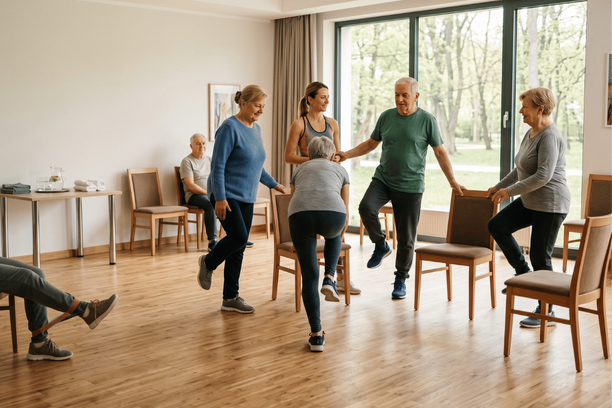 Aktywność dla seniorów w Działdowie - bezpieczny ruch, sprawność i dobre samopoczucie