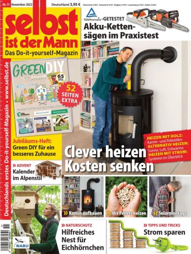 Cover: Selbst ist der Mann Heimwerkermagazin No 11 November 2022