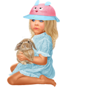 Baby-with-a-rabbit-5