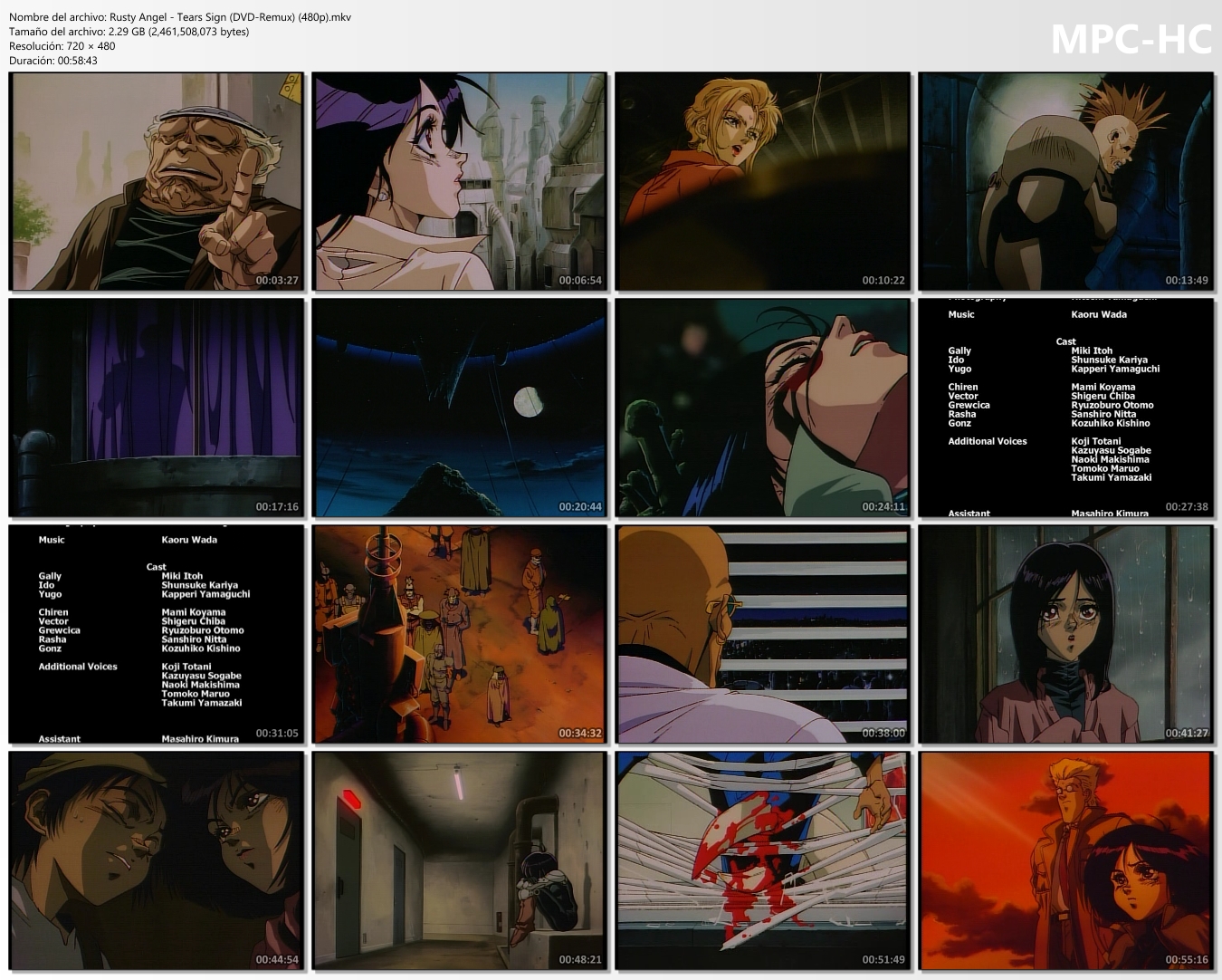 Alita - Battle Angel (GUNNM) [OVAS] (1993) [480p - 1080p]