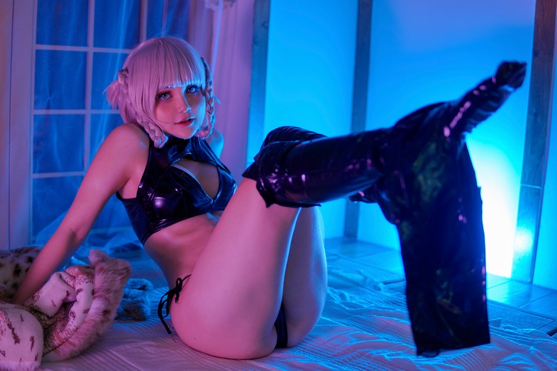 Joyce Lin2x Nazuna Nanakusa Cosplay Call of the Night 写真 91P插图5