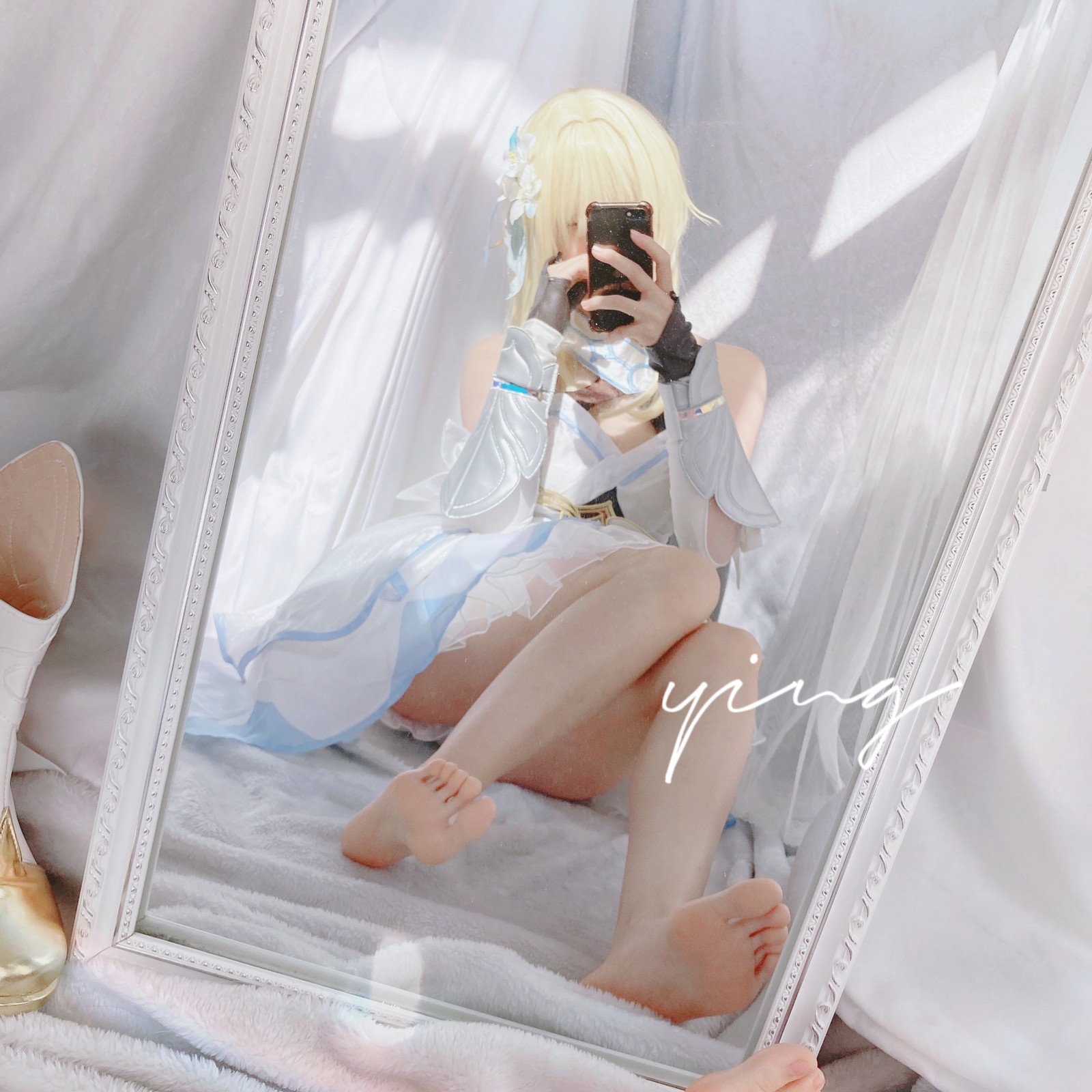 Seele麦麦荧纯白物语 Cosplay｜原神主题高清写真集（145P-445MB）插图8