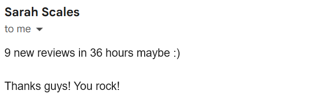 Real Google Reviews from Your Agency