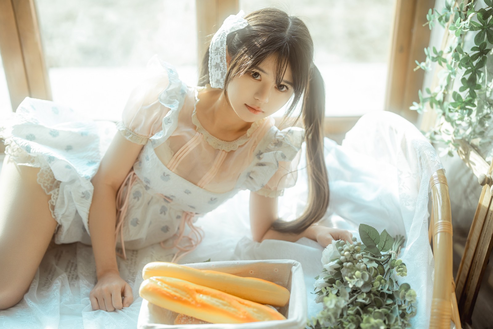 rua阮阮 花房 小裙子 写真图集｜甜系少女私房摄影（54P｜661MB）插图5